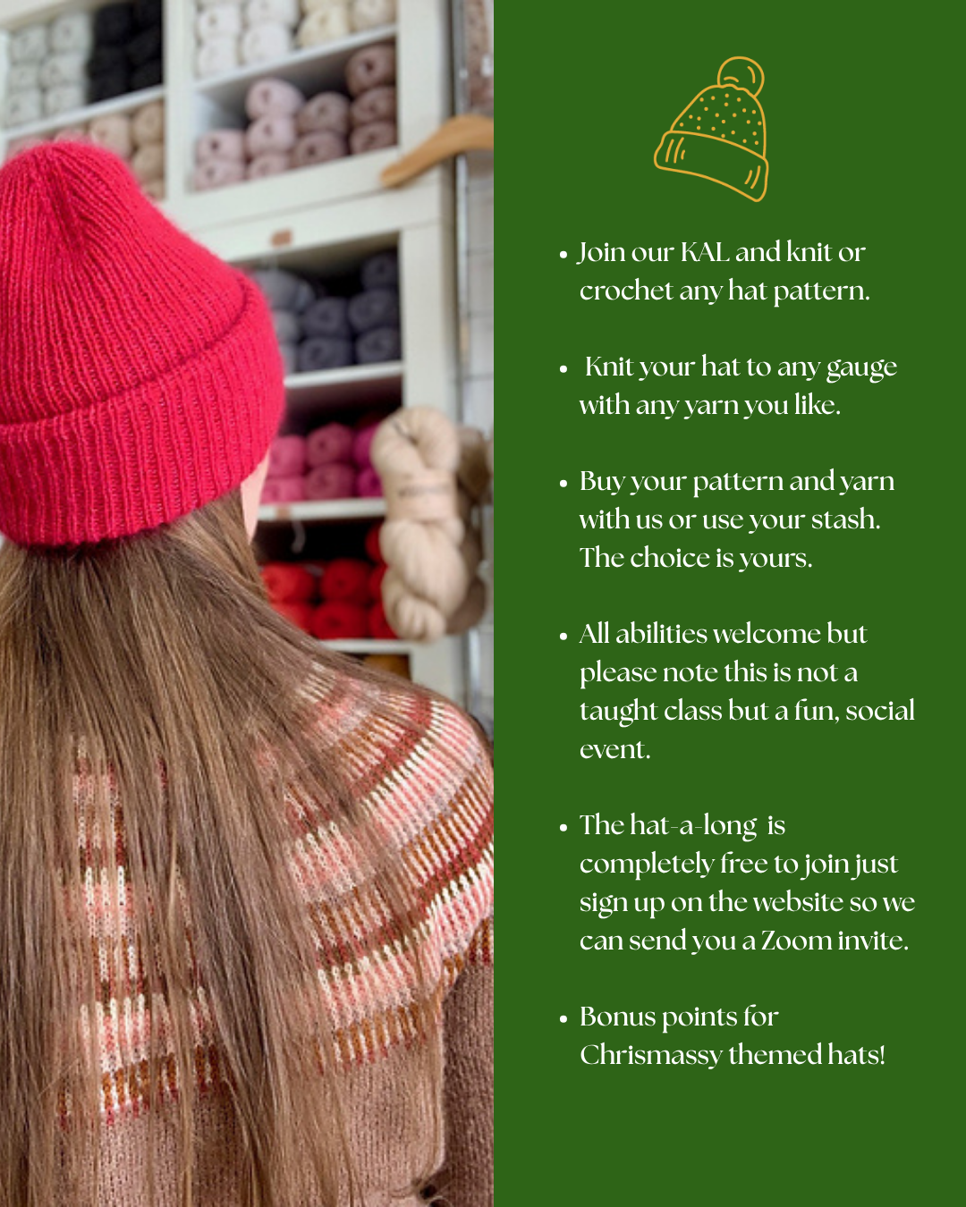 Christmas Hat-a-long | Virtual Event