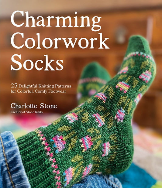 Chaming Colourwork Socks | Charlotte Stone