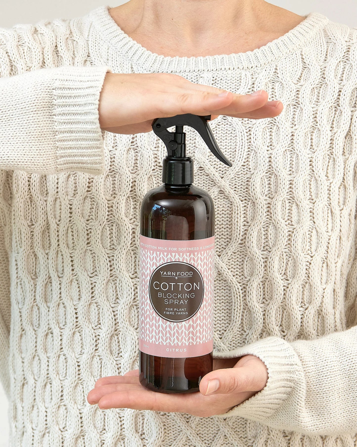 Yarn Food Cotton Blocking Spray - 500ml