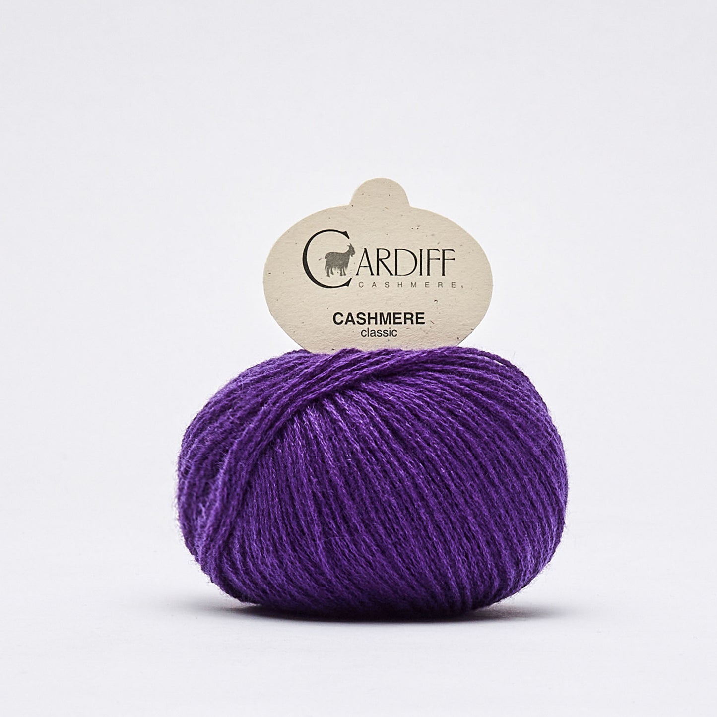Cardiff Cashmere Classic in shade Matador from UK knit shop The Knit Lounge.