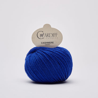 Cardiff Cashmere Classic in shade Zar from UK knit shop The Knit Lounge.