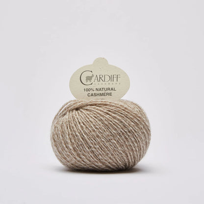 Cardiff Cashmere Classic in shade Pois from UK knit shop The Knit Lounge.
