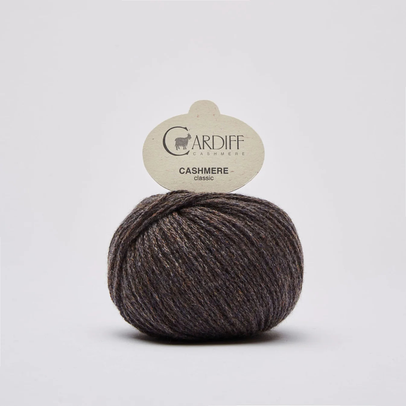 Cardiff Cashmere Classic in shade Zig Zag from UK knit shop The Knit Lounge.