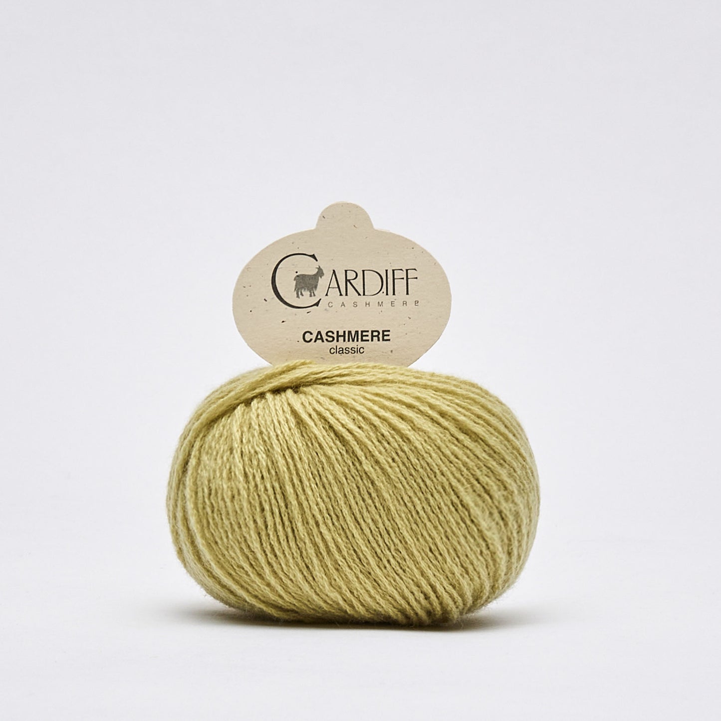 Cardiff Cashmere Classic in shade Ito from UK knit shop The Knit Lounge.