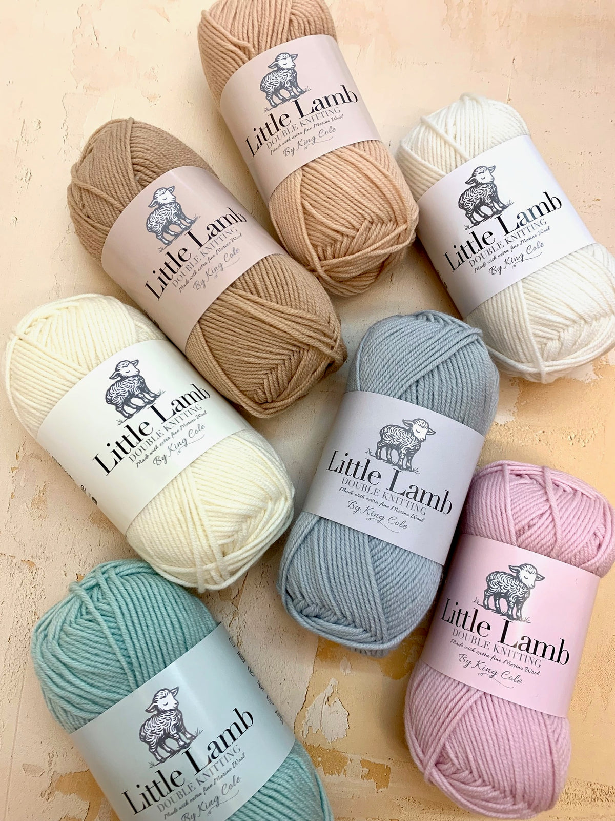 King Cole Little Lamb DK extra fine merino is available at the Knit Lounge UK yarn shop