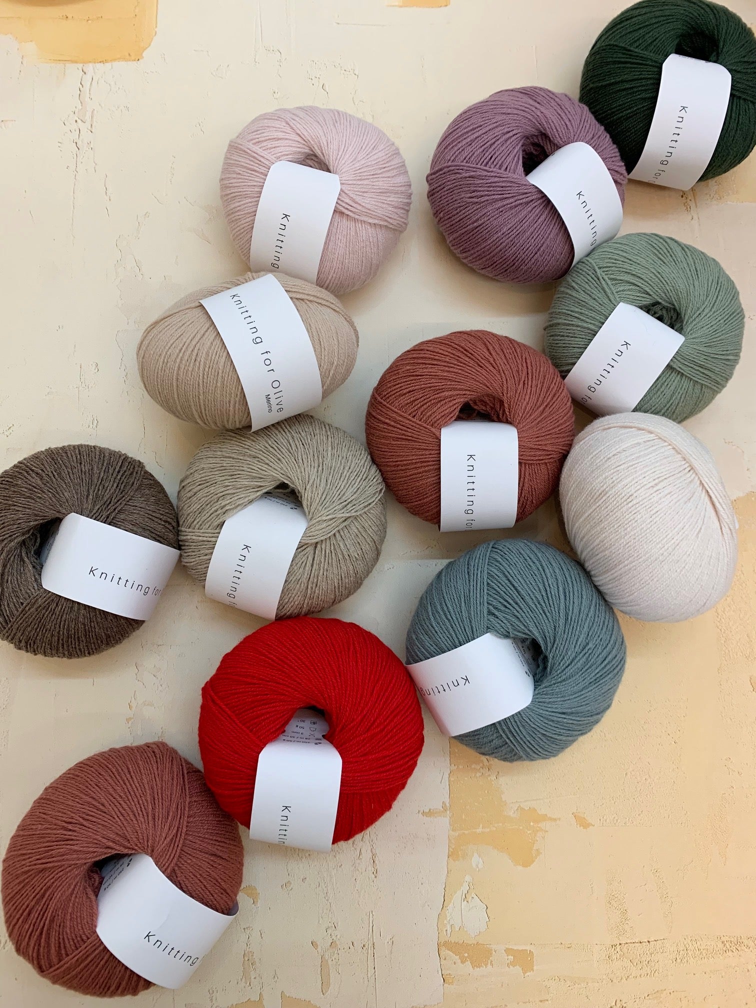 Knitting For Olive Merino 50g available from UK yarn shop The Knit Lounge.