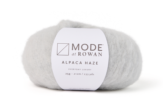 Mode at Rowan Alpaca Haze is available to purchase from The Knit Lounge UK knit shop