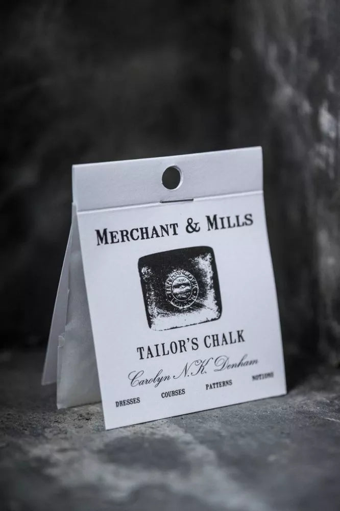 Merchant & Mills Tailor's Chalk from The Knit Lounge UK wool shop.
