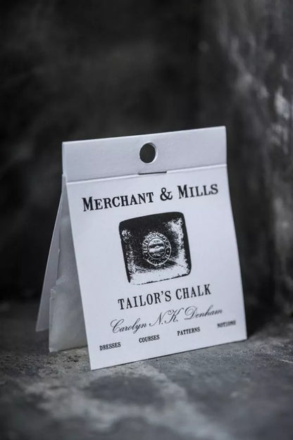 Merchant & Mills Tailor's Chalk from The Knit Lounge UK wool shop.