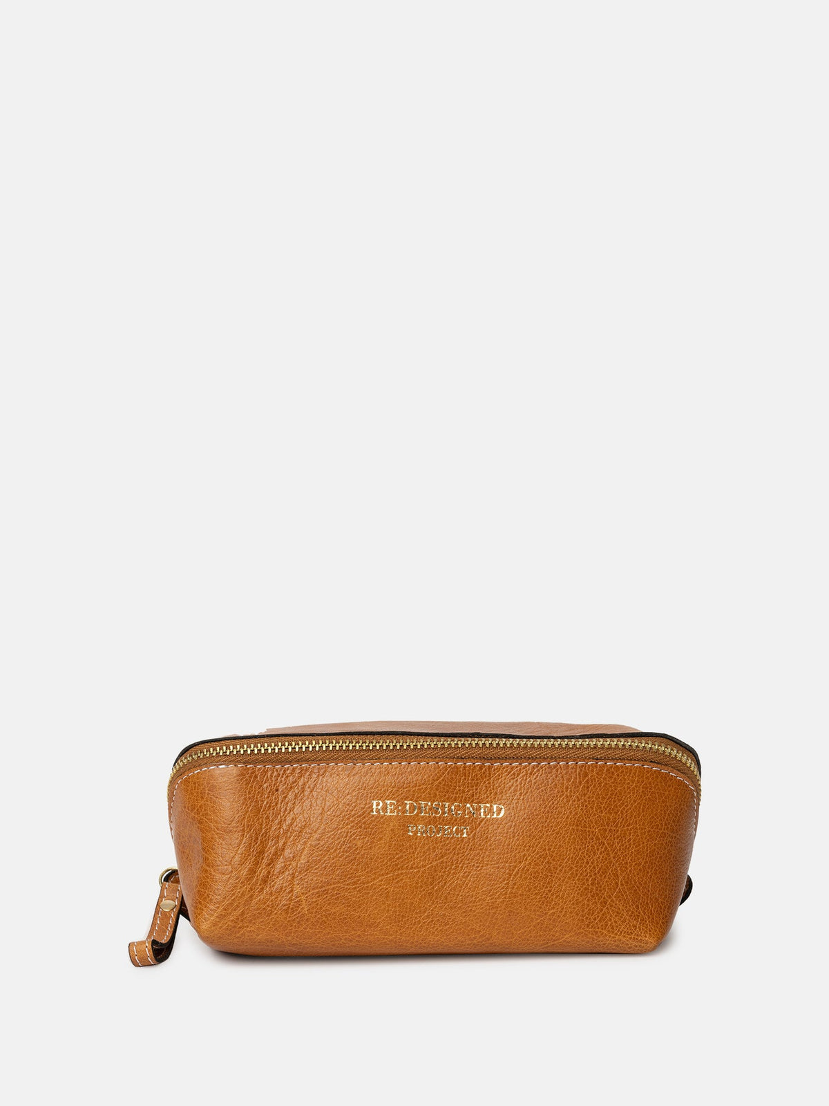 Re:Designed Project 36 Knitting pouch in burned tan available at The Knit Lounge UK yarn shop.