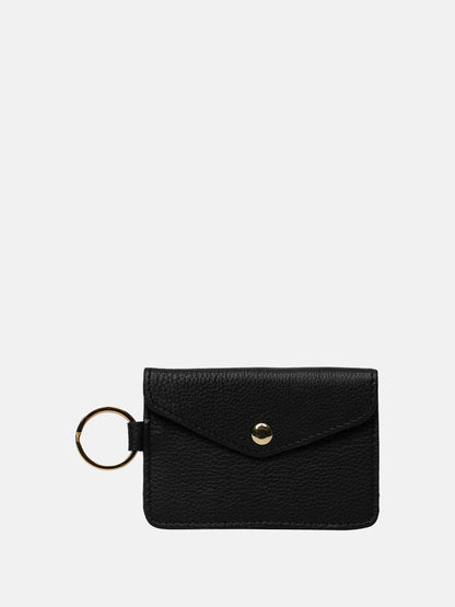 Re_Designed_Project_28_notions_wallet_in_black_and_gold_available_from_The_Knit_Lounge_UK_yarn_shop.