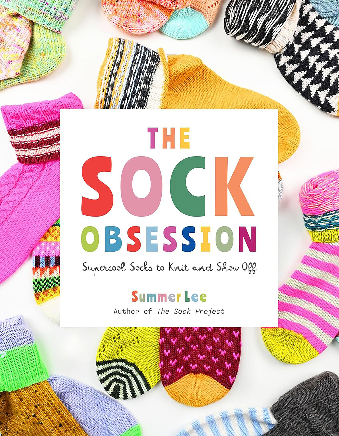 The Sock Obsession by Summer Lee available at The Knit Lounge UK yarn shop.