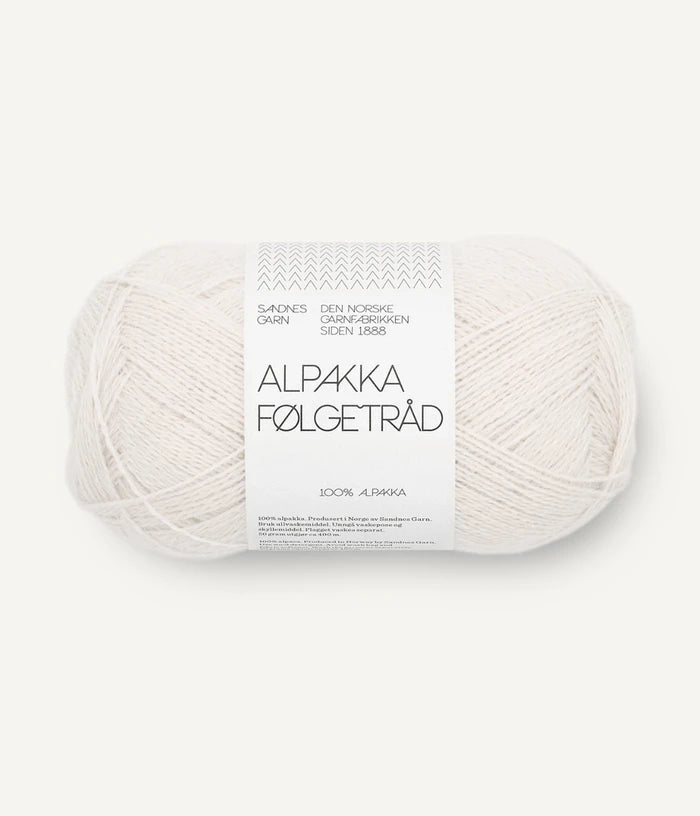 Sandnes Garn Alpakka Følgetråd | 100% Alpaca