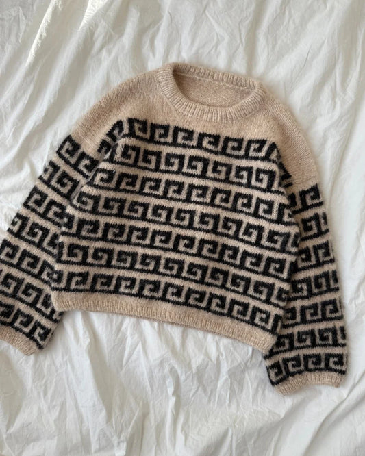 PetiteKnit Athene Sweater - Printed Pattern
