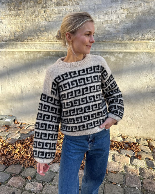 PetiteKnit Athene Sweater - Printed Pattern