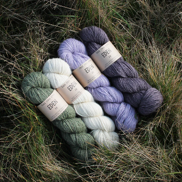 Baa Ram Ewe Eden DK 100g is available to purchase from The Knit Lounge UK knit shop