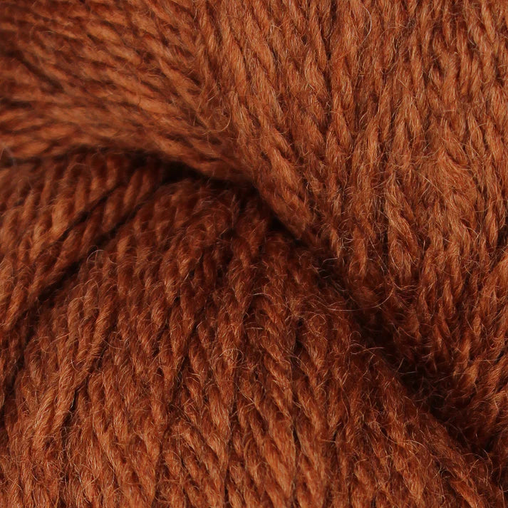 Baa Ram Ewe Woodnote DK in 013 Conker from The Knit Lounge.