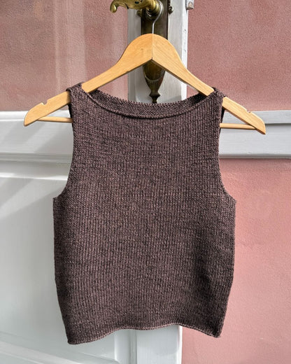 Bea Top by PetiteKnit printed pattern available at The Knit Lounge UK