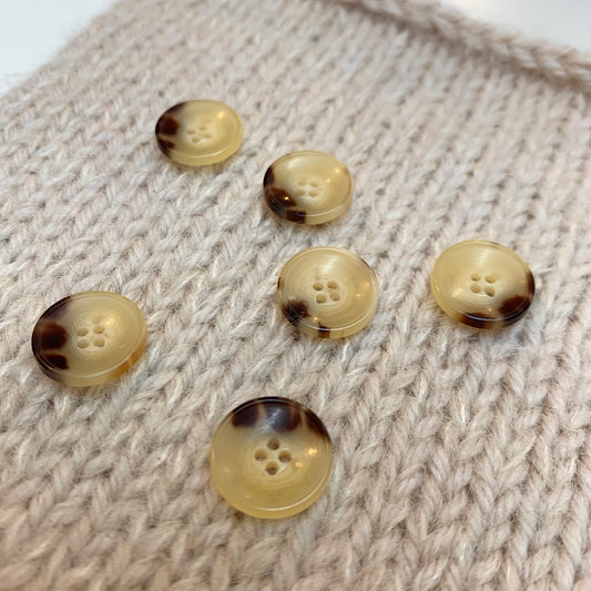 Bio Horn Rimmed 20mm Button