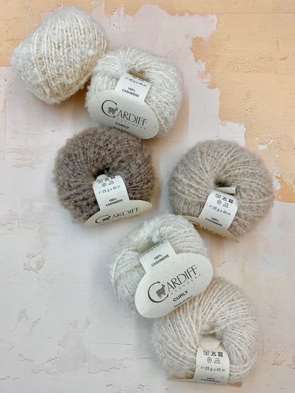 Cardiff Cashmere Curly 25g