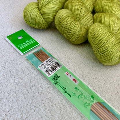 Chiaogoo Bamboo DPNs 6" (15cm)