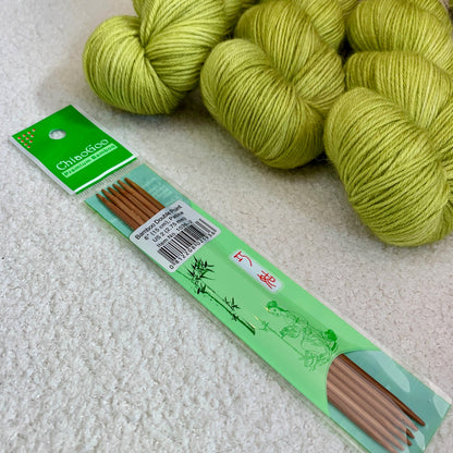 Chiaogoo Bamboo DPNs 6" (15cm)