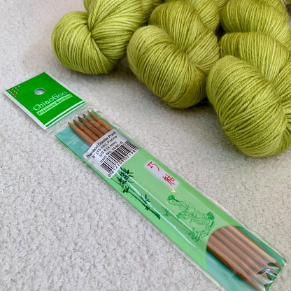 Chiaogoo Bamboo DPNs 6" (15cm)