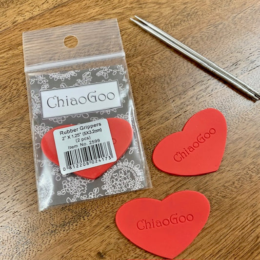 Chiaogoo Rubber Grippers (2pcs) is available to purchase from The Knit Lounge UK knit shop