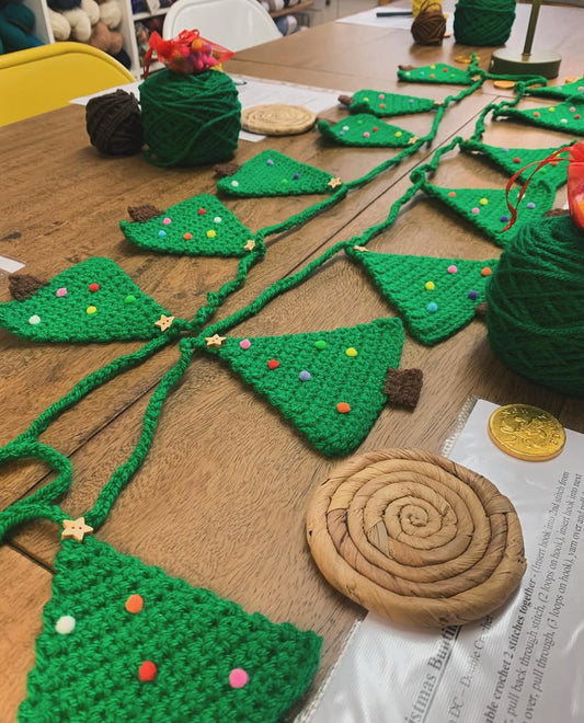Beginners Crochet | Christmas Bunting - Multiple dates