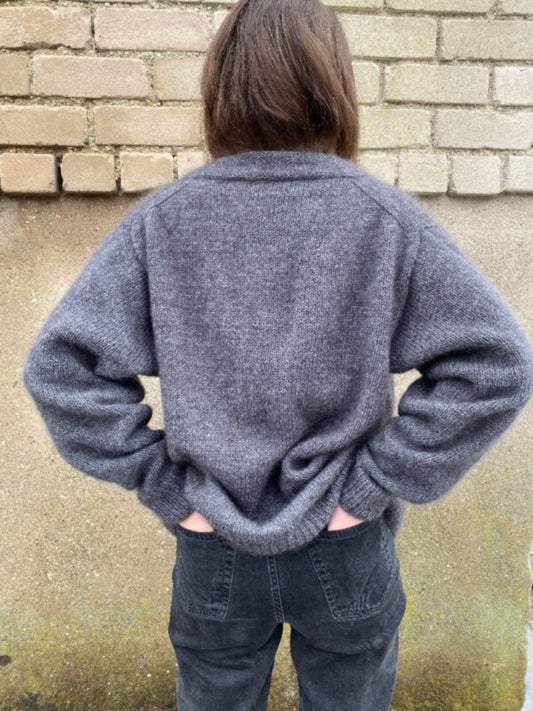 Ruke Classic Cardigan Pattern is available to purchase from The Knit Lounge UK knit shop