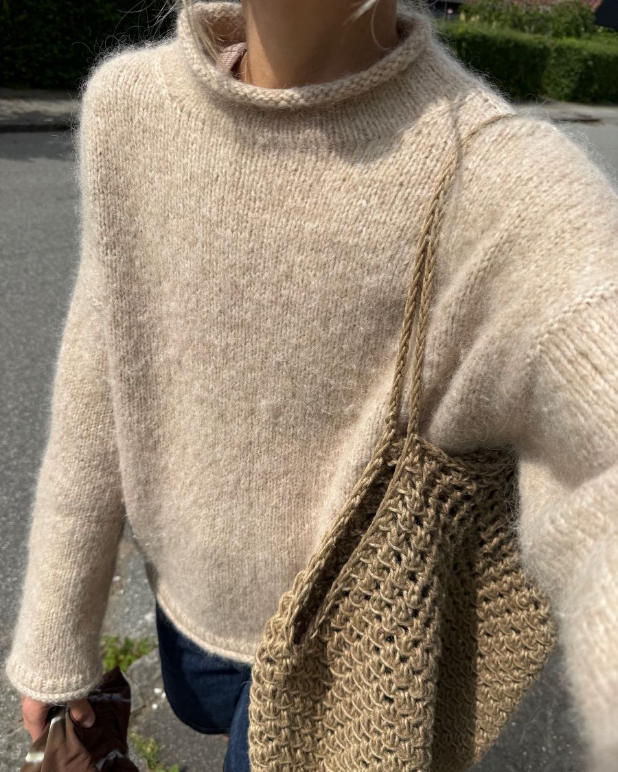 PetiteKnit Cloud Sweater - Printed Pattern