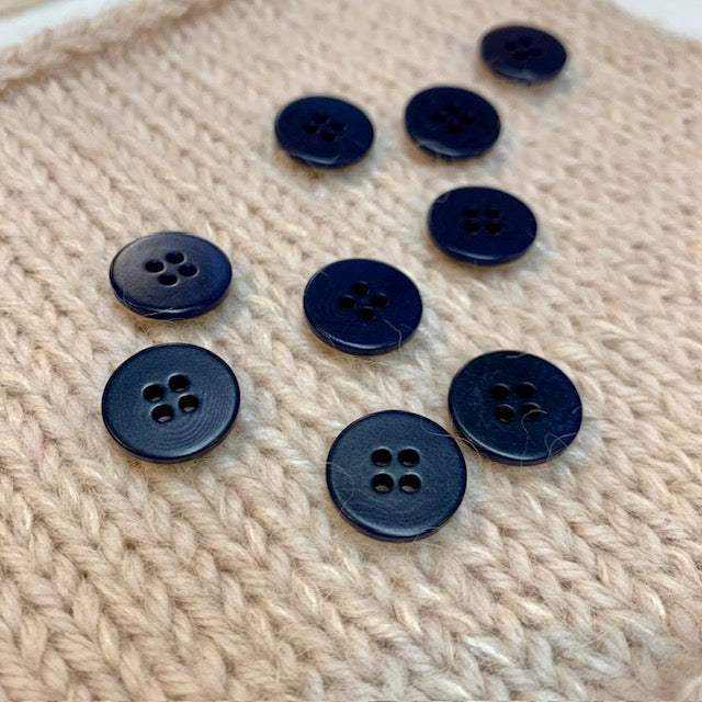 Corozo 15mm Natural Button