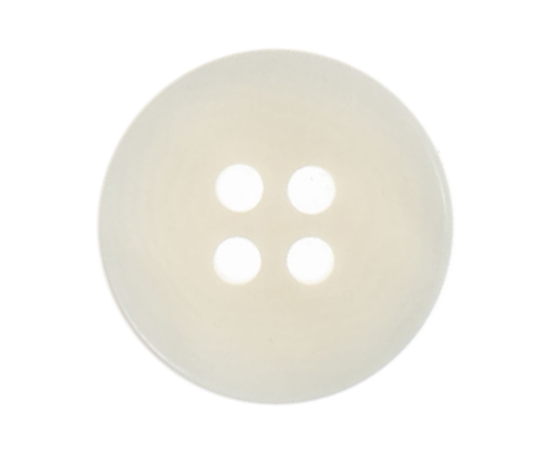 Corozo 15mm Natural Button