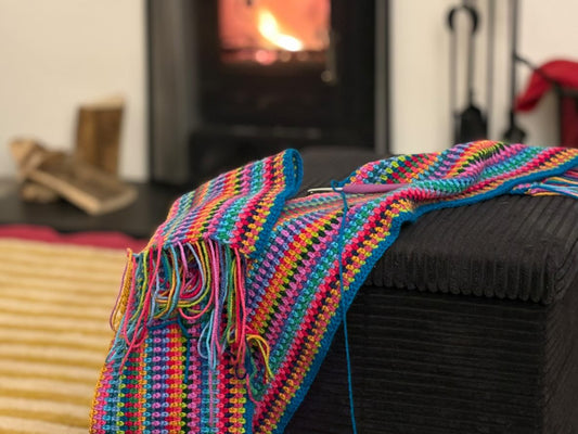 Crochet Moss Stitch Blanket | Saturday 7th March, 10.30am - 1.30pm