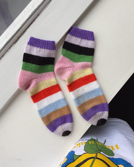 PetiteKnit Everyday Socks - Printed Pattern