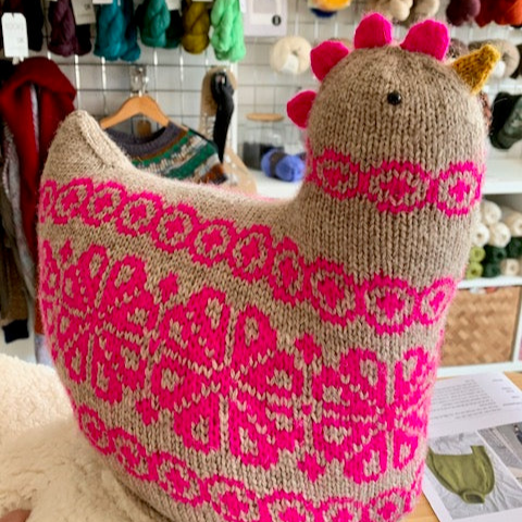 Baa Ram Ewe Fancy Hen Knitting Pattern