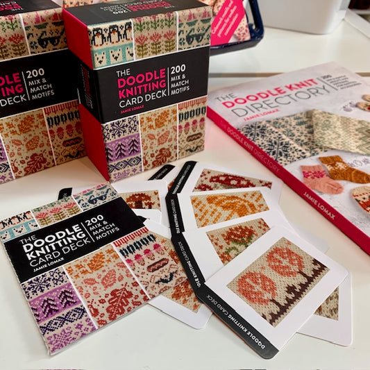 The Doodle Knitting Card Deck | Jamie Lomax