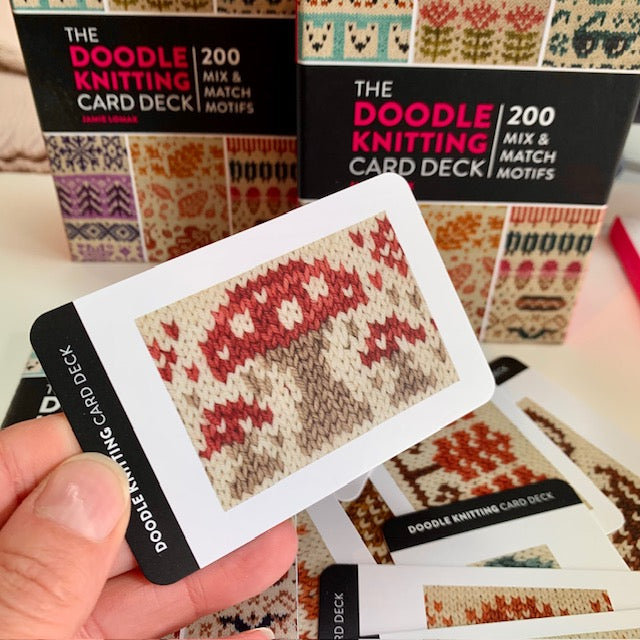 The Doodle Knitting Card Deck | Jamie Lomax