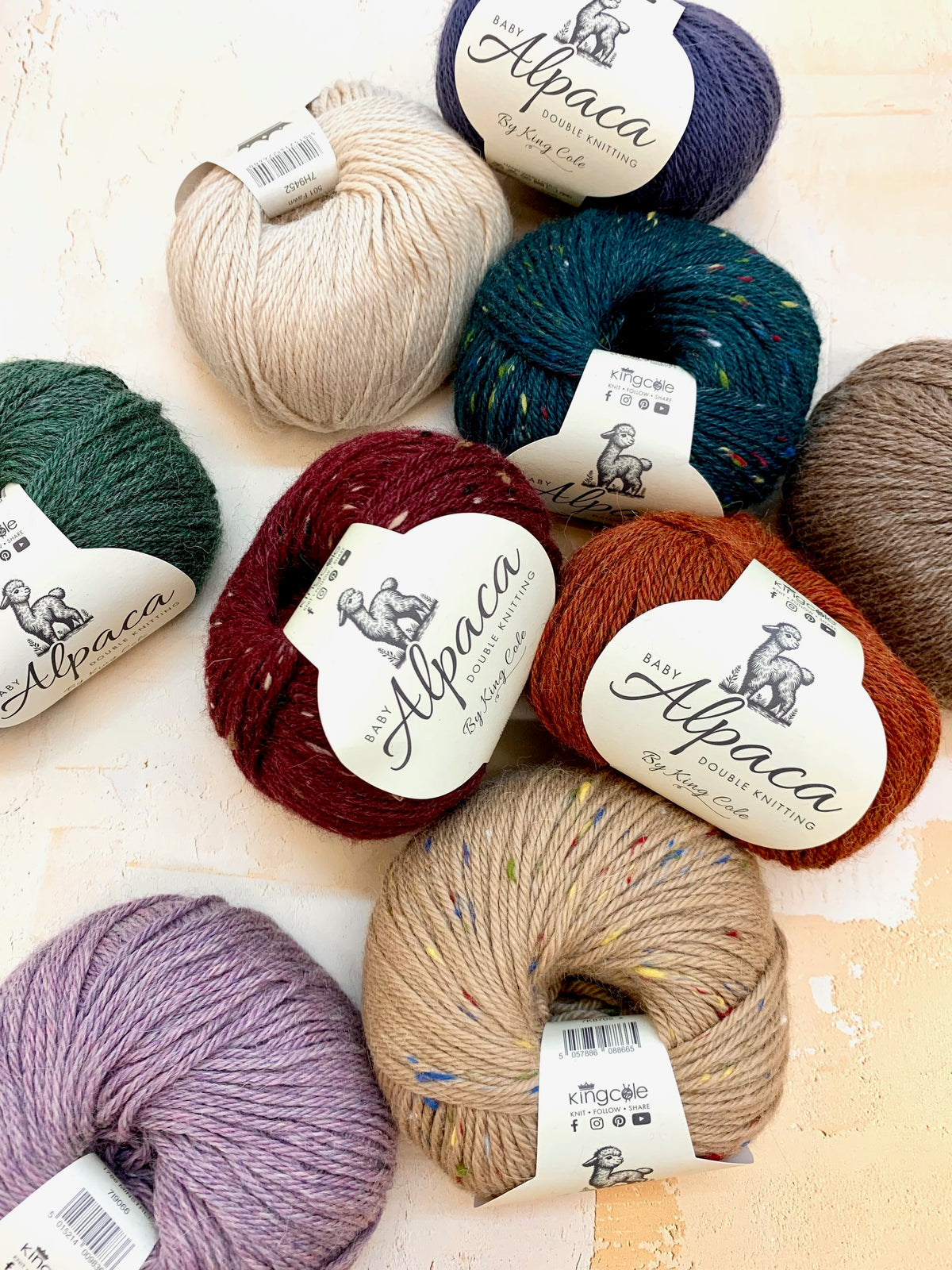 King Cole Baby Alpaca DK available at The Knit Lounge UK