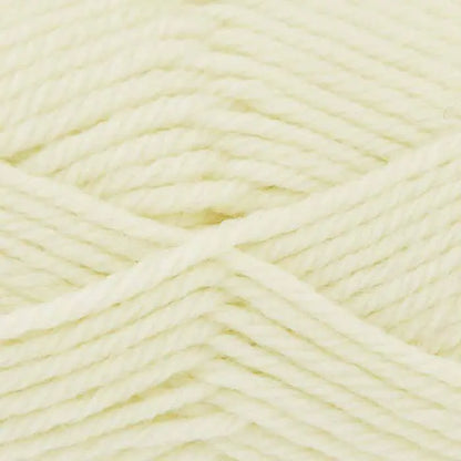 King Cole Wool Aran 100g in shade Cream from UK yarn shop The Knit Lounge.