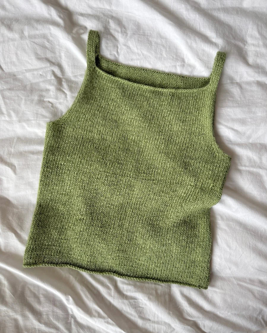 Emmy Top by PetiteKnit printed pattern available at The Knit Lounge UK