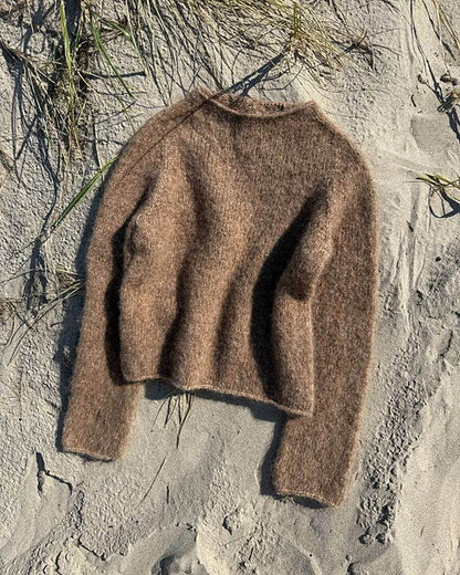 Ivy Sweater knitting pattern by PetiteKnit available at The Knit Lounge UK yarn shop.