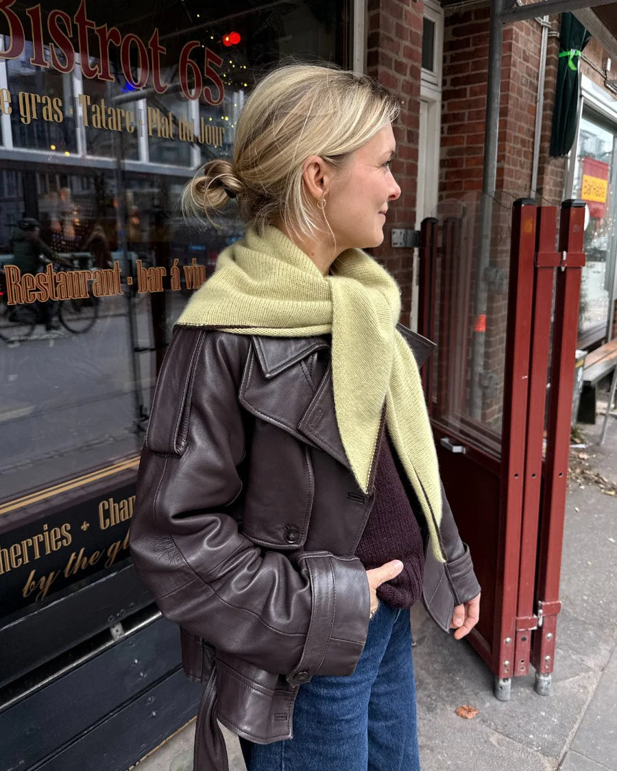 The Uma Scarf by PetiteKnit pattern. Buy at The Knit Lounge UK