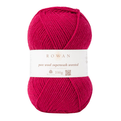 Rowan Pure Wool Superwash Worsted 100g is available to purchase from The Knit Lounge UK knit shop