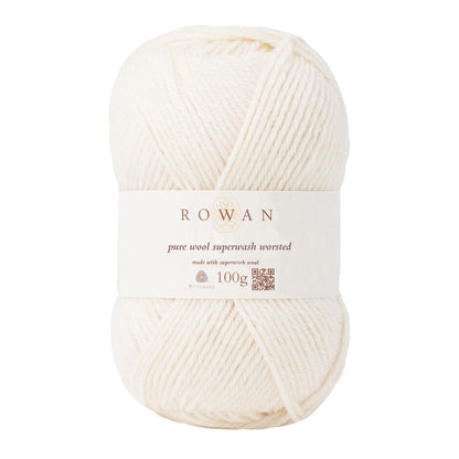 Rowan Pure Wool Superwash Worsted 100g is available to purchase from The Knit Lounge UK knit shop