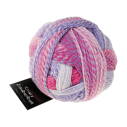 Zauberball Crazy by Schoppel Wolle in shade 2254 Cloud no 8. Buy now at The Knit Lounge UK yarn shop.