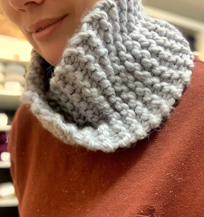 Knit a Chunky Snood | Family Workshop at The Craftiful Studio - Sunday 16th Nov, 10am - 1pm