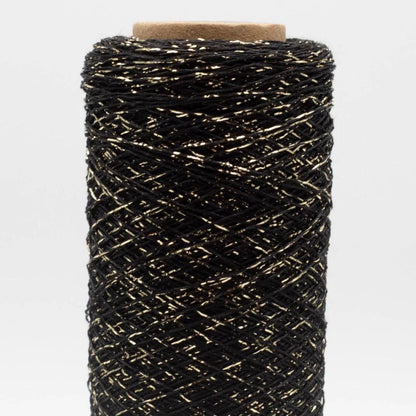 Kremke Stellaris 25g in shade black gold at The Knit Lounge UK yarn shop.