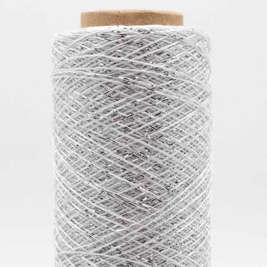 Kremke Stellaris 25g in shade white silver at The Knit Lounge UK yarn shop.