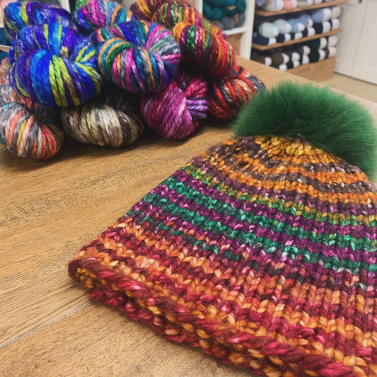 Urth Yarns Koozoo Super Chunky Yarn is available to purchase from The Knit Lounge UK knit shop